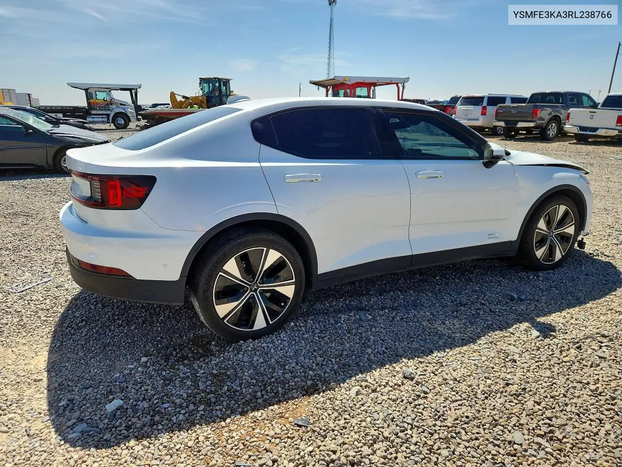 2024 Polestar 2 VIN: YSMFE3KA3RL238766 Lot: 53930676