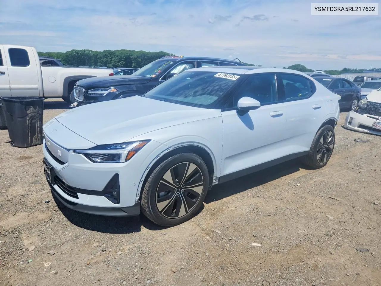 2024 Polestar 2 VIN: YSMFD3KA5RL217632 Lot: 57993256