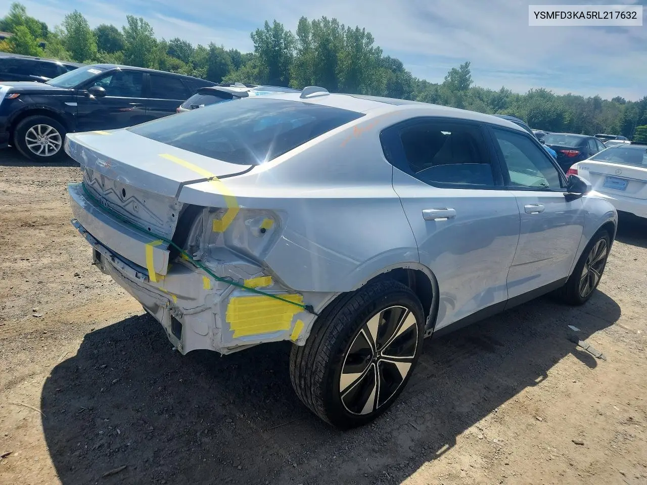 2024 Polestar 2 VIN: YSMFD3KA5RL217632 Lot: 57993256