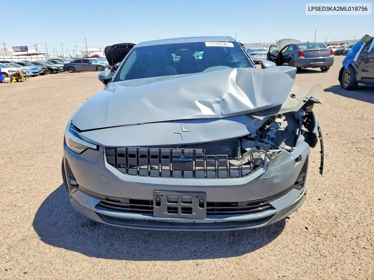 2021 Polestar 2 VIN: LPSED3KA2ML018756 Lot: 56624576