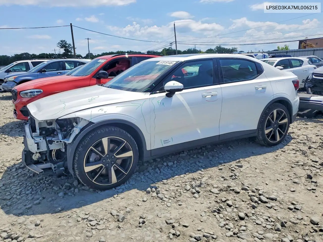 2021 Polestar 2 VIN: LPSED3KA7ML006215 Lot: 57819146