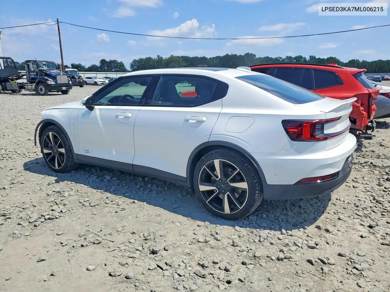 2021 Polestar 2 VIN: LPSED3KA7ML006215 Lot: 57819146