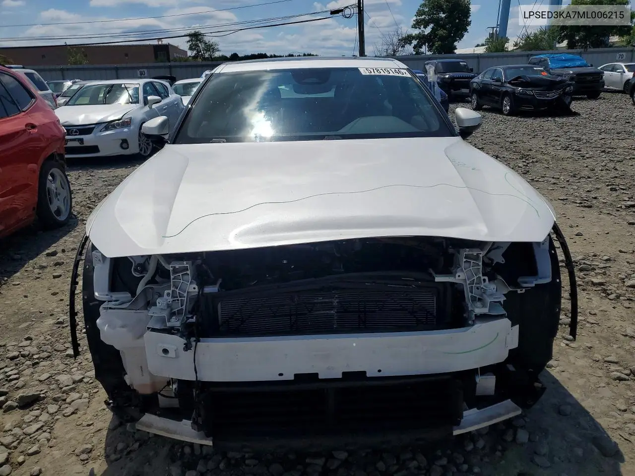 2021 Polestar 2 VIN: LPSED3KA7ML006215 Lot: 57819146