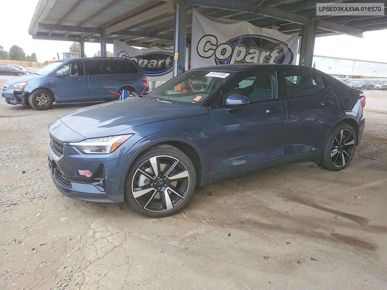 2021 Polestar 2 VIN: LPSED3KAXML018570 Lot: 59727496