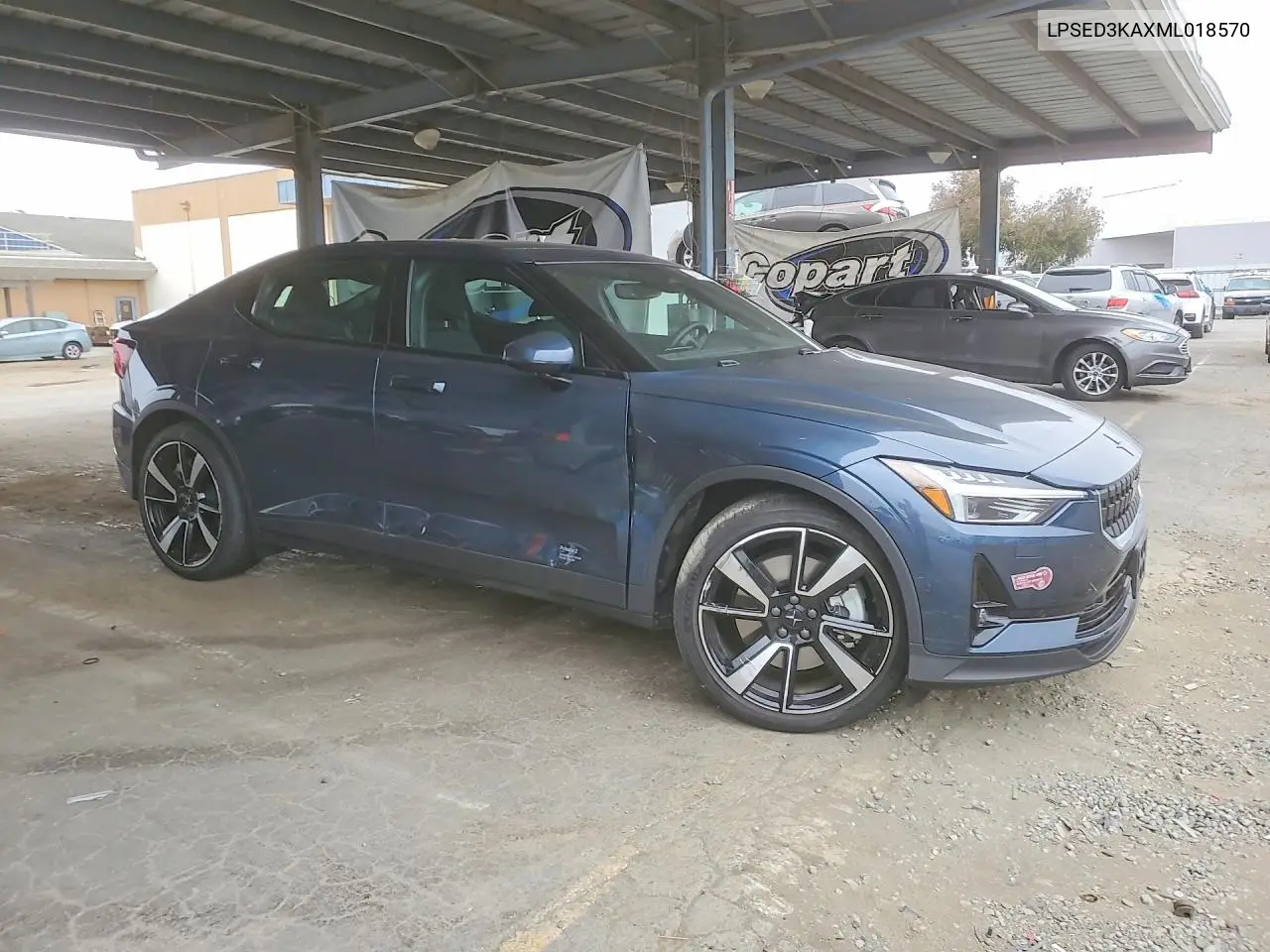 2021 Polestar 2 VIN: LPSED3KAXML018570 Lot: 59727496
