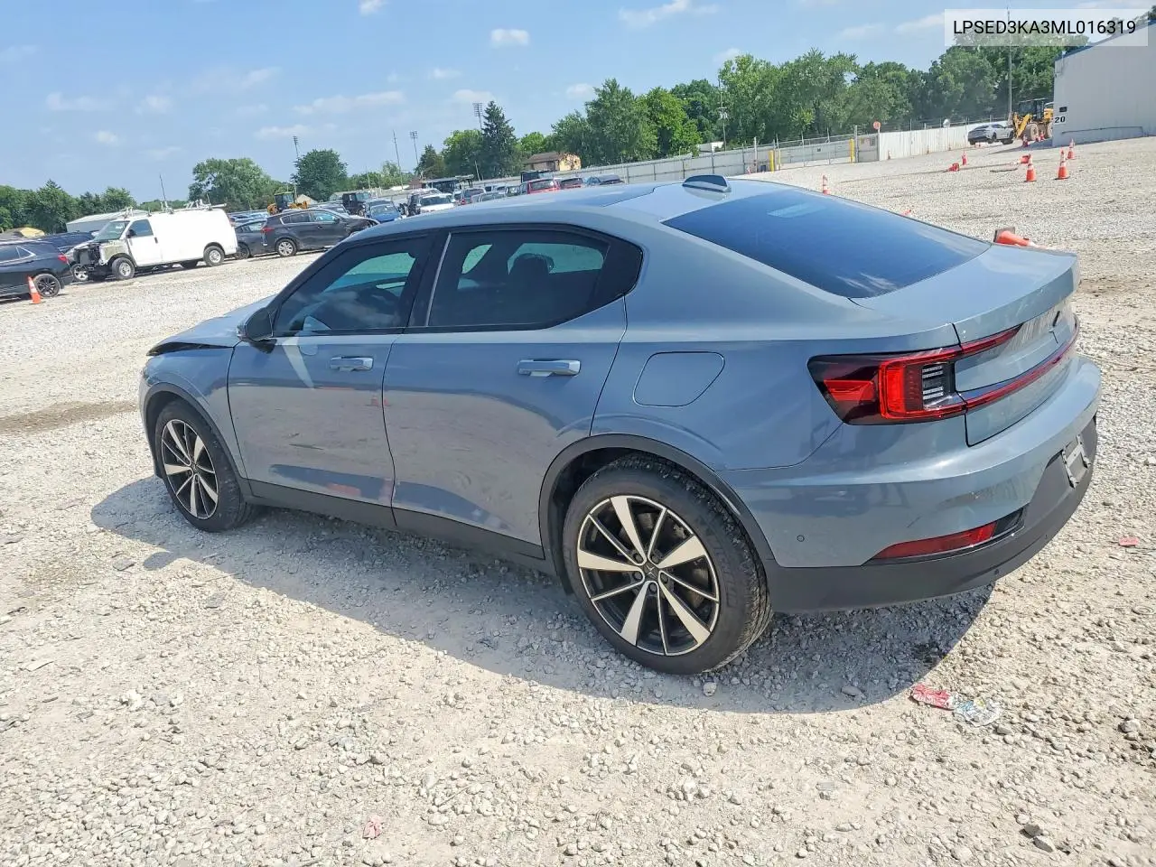 2021 Polestar 2 VIN: LPSED3KA3ML016319 Lot: 59861896