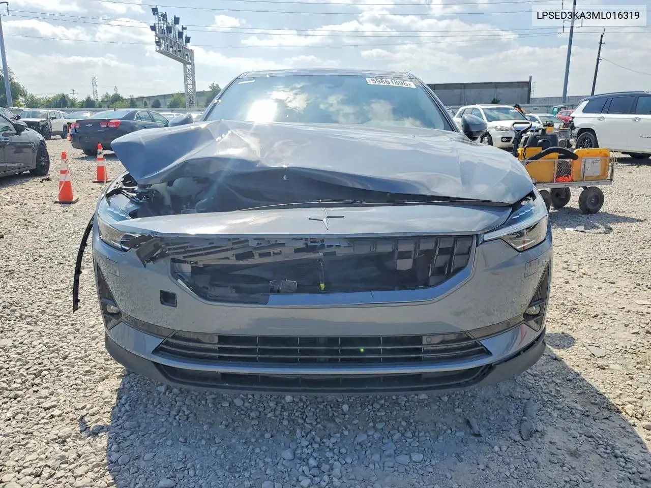 2021 Polestar 2 VIN: LPSED3KA3ML016319 Lot: 59861896
