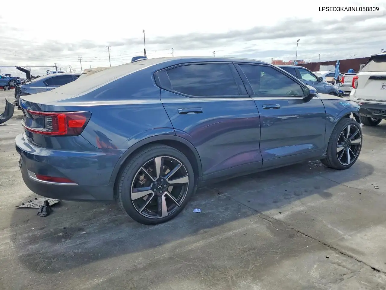 2022 Polestar 2 VIN: LPSED3KA8NL058809 Lot: 54682176