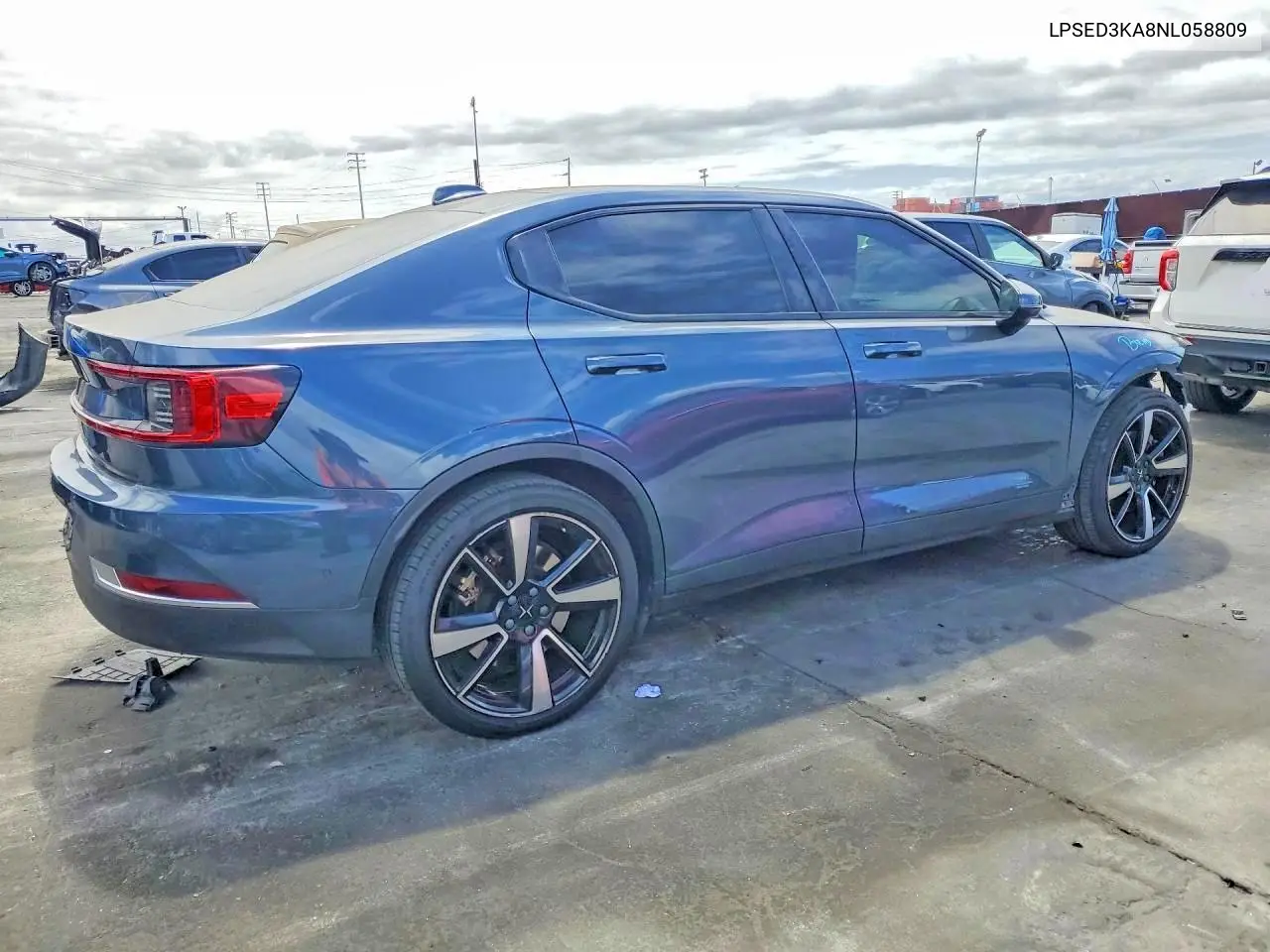 2022 Polestar 2 VIN: LPSED3KA8NL058809 Lot: 54682176