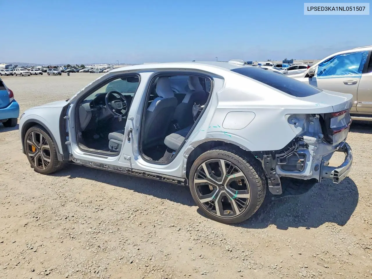 2022 Polestar 2 VIN: LPSED3KA1NL051507 Lot: 58231636