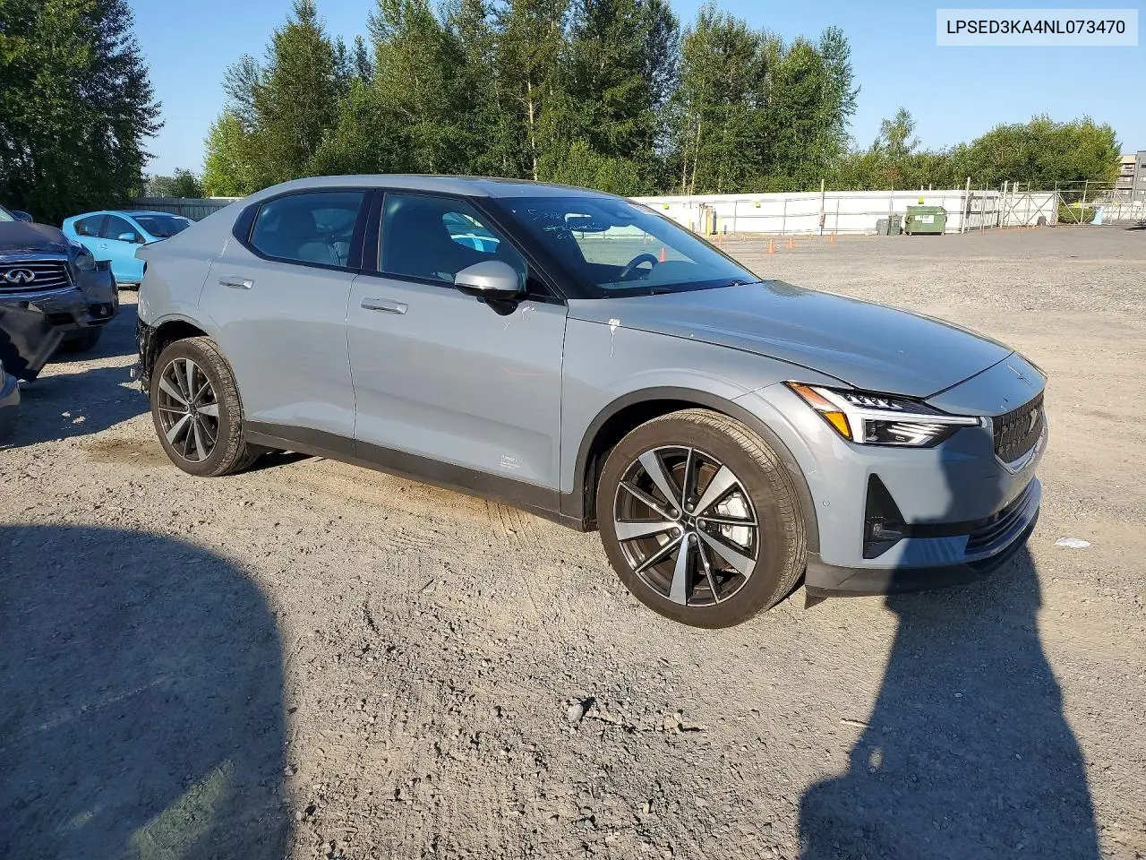 2022 Polestar 2 VIN: LPSED3KA4NL073470 Lot: 59338866