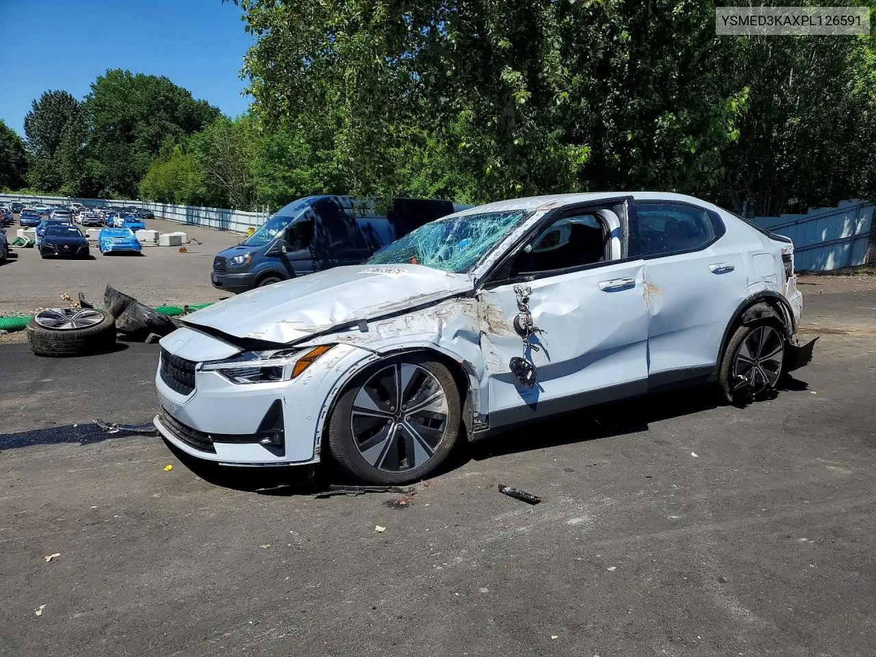 2023 Polestar 2 VIN: YSMED3KAXPL126591 Lot: 55799236