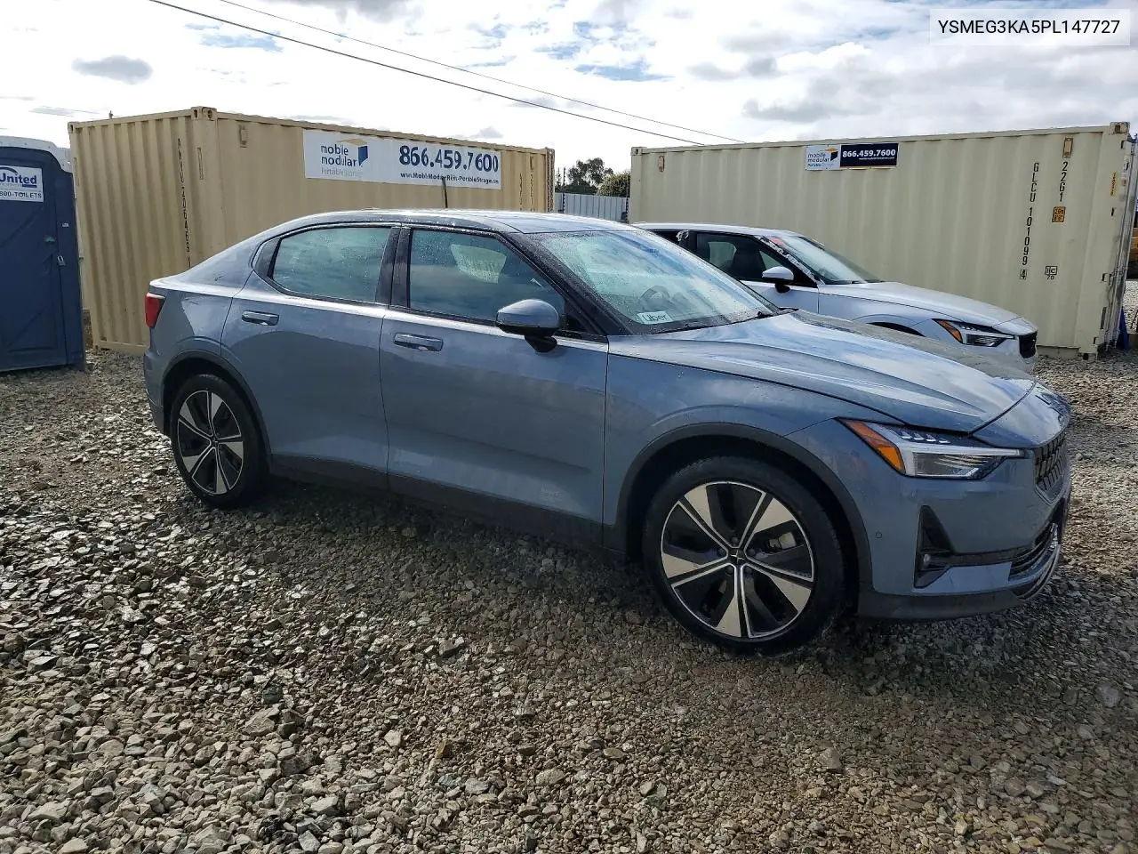 2023 Polestar 2 VIN: YSMEG3KA5PL147727 Lot: 56831386