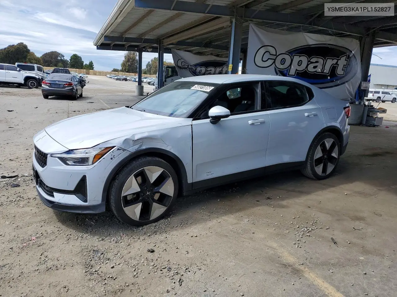 2023 Polestar 2 VIN: YSMEG3KA1PL152827 Lot: 56831806