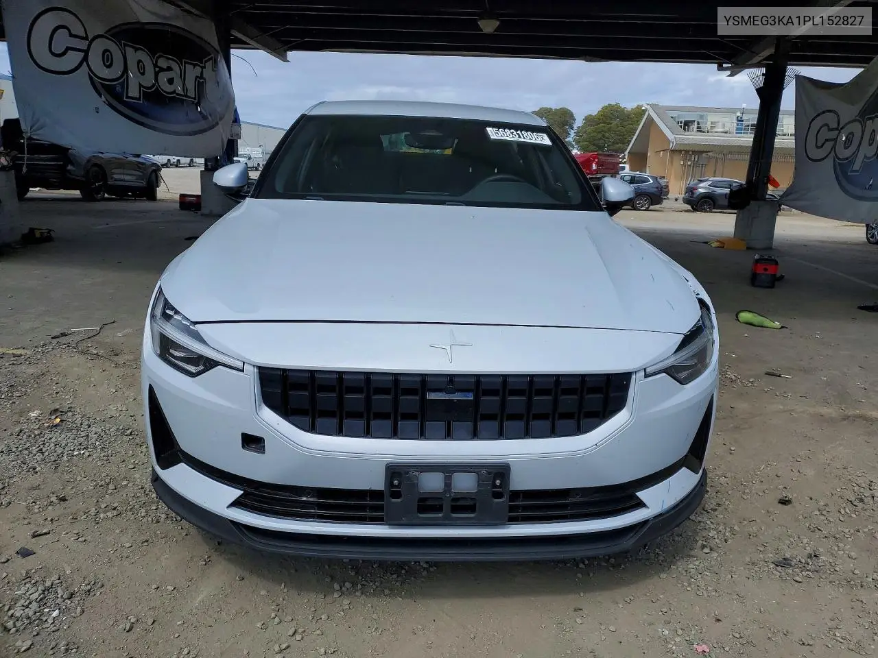 2023 Polestar 2 VIN: YSMEG3KA1PL152827 Lot: 56831806