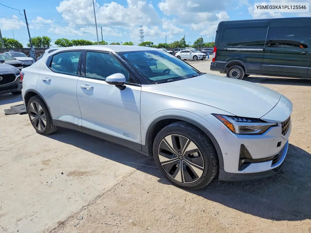 2023 Polestar 2 VIN: YSMEG3KA1PL125546 Lot: 57157206