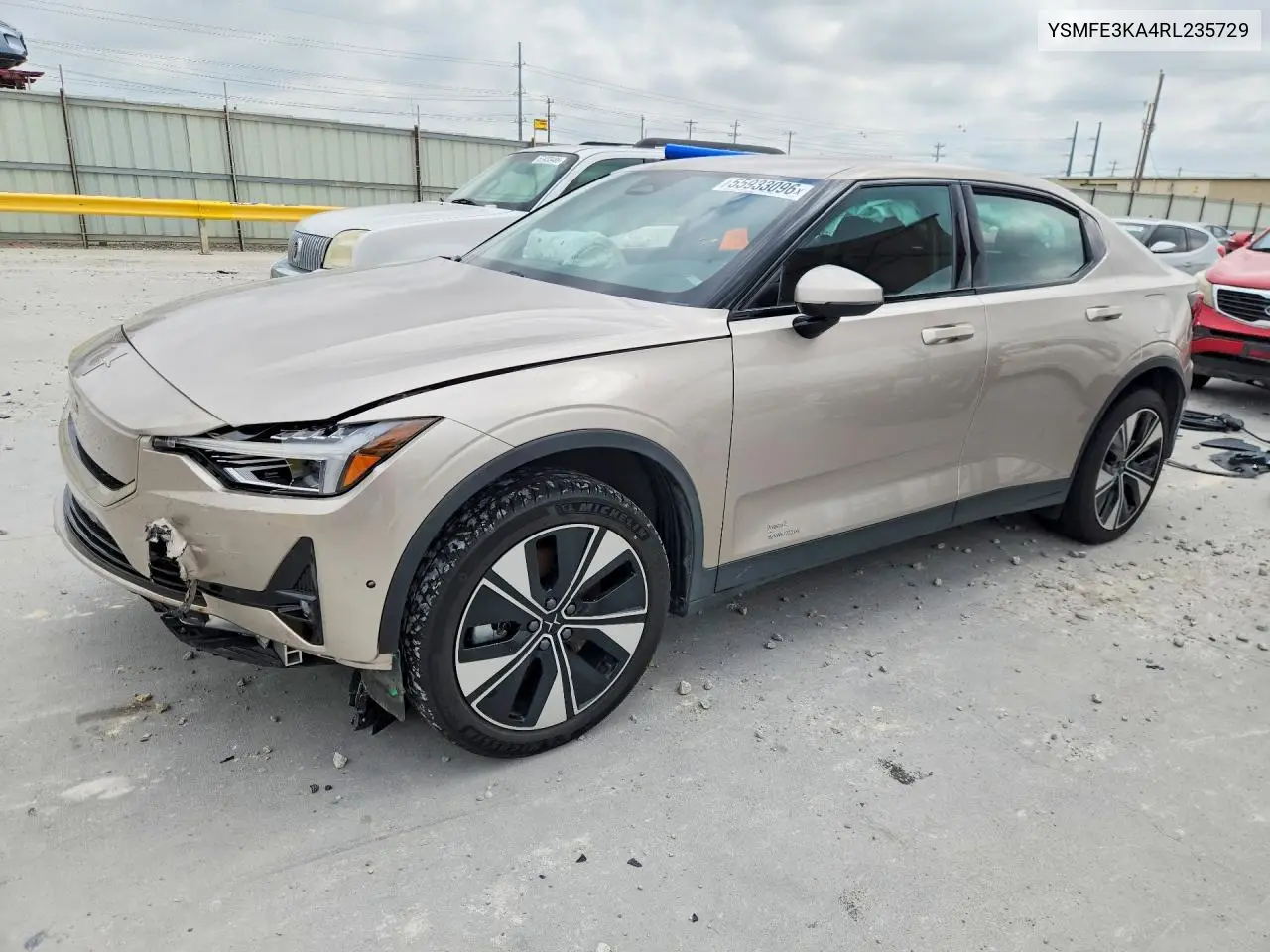 2024 Polestar 2 VIN: YSMFE3KA4RL235729 Lot: 55933096