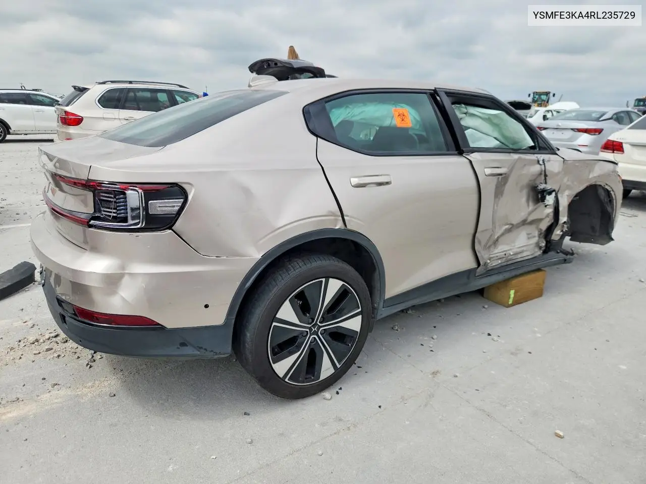 2024 Polestar 2 VIN: YSMFE3KA4RL235729 Lot: 55933096