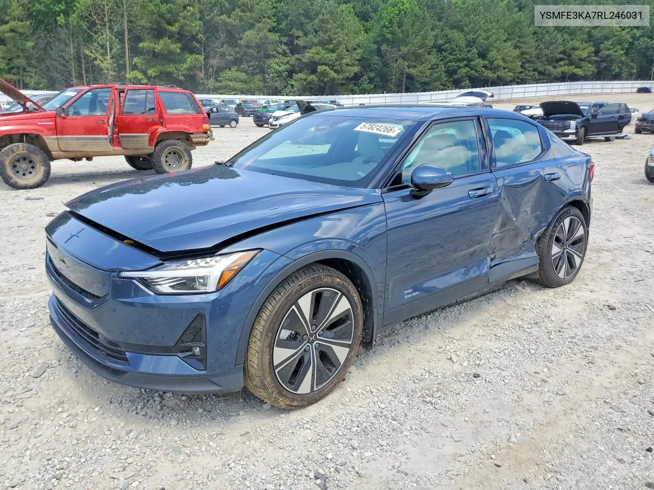 2024 Polestar 2 VIN: YSMFE3KA7RL246031 Lot: 57824266