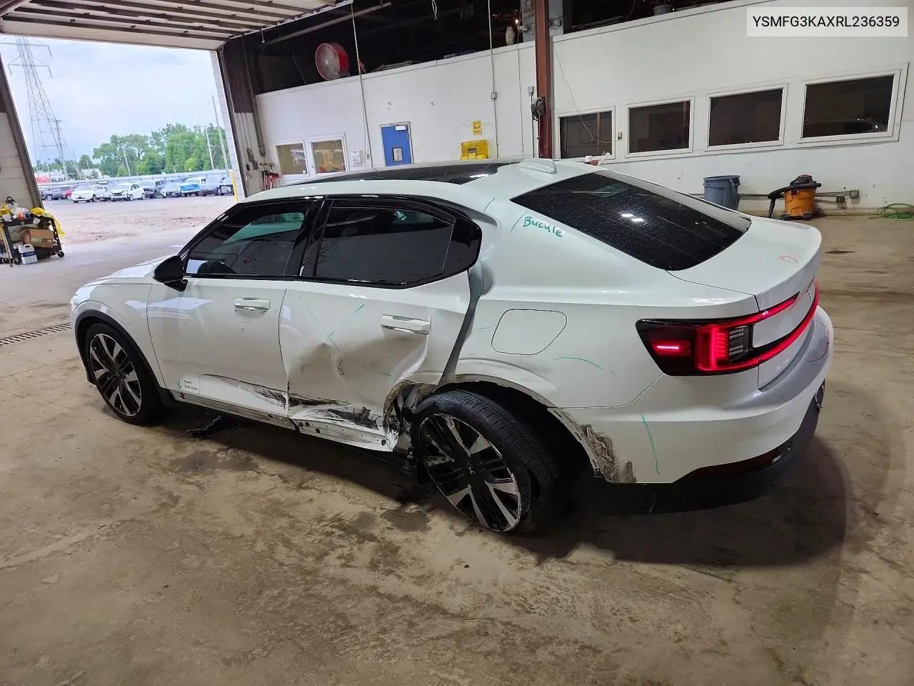 2024 Polestar 2 VIN: YSMFG3KAXRL236359 Lot: 59839376
