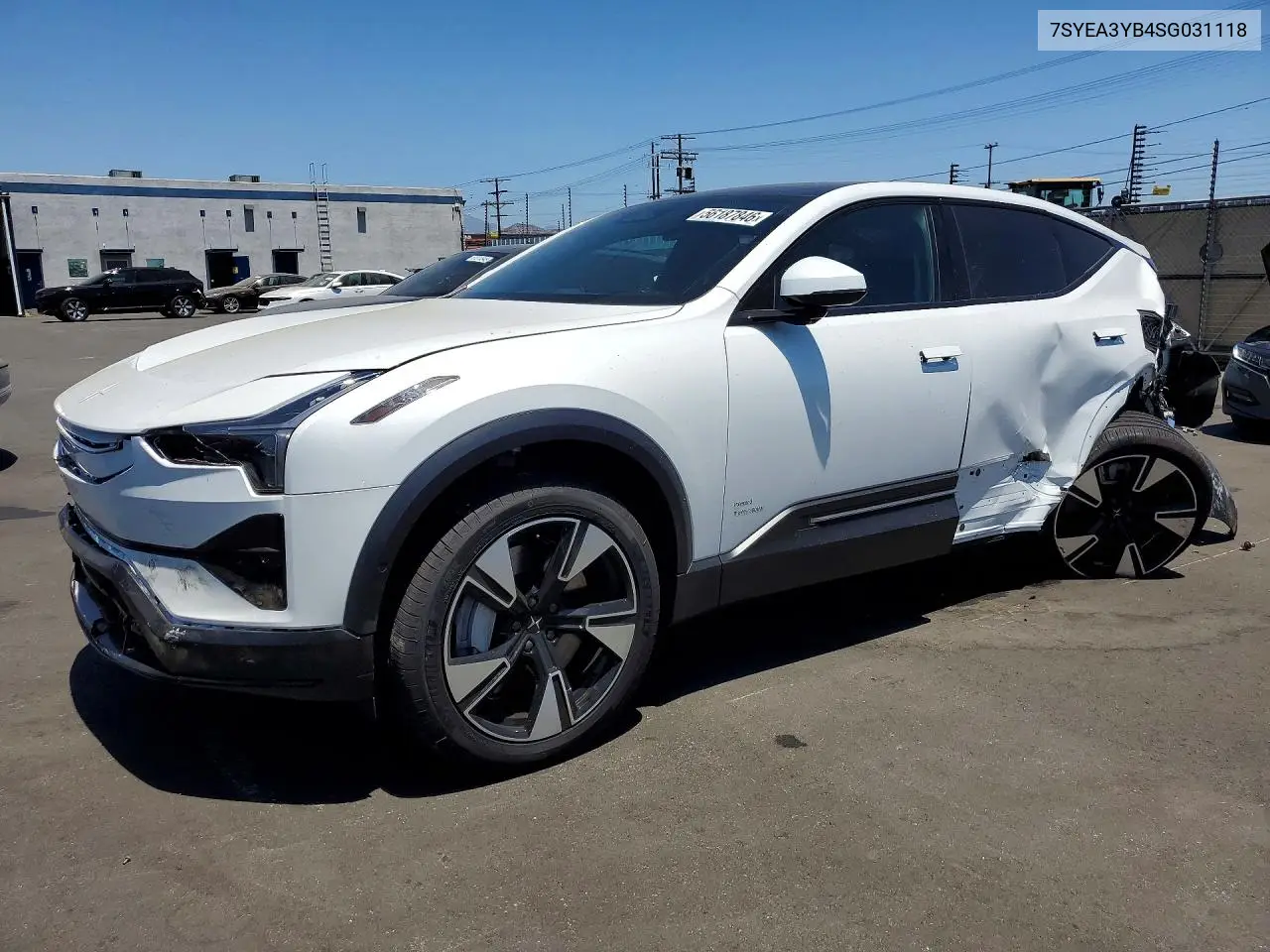 2025 Polestar 3 VIN: 7SYEA3YB4SG031118 Lot: 56187846