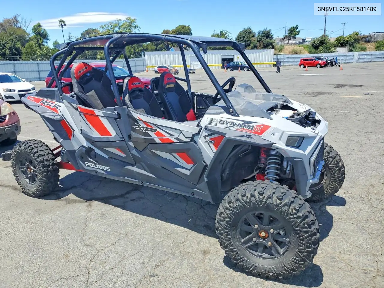 2019 Polaris Rzr Xp Turbo Dynamix Utility Vehicle VIN: 3NSVFL925KF581489 Lot: 59129316