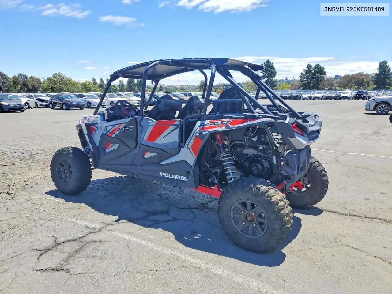 2019 Polaris Rzr Xp Turbo Dynamix Utility Vehicle VIN: 3NSVFL925KF581489 Lot: 59129316