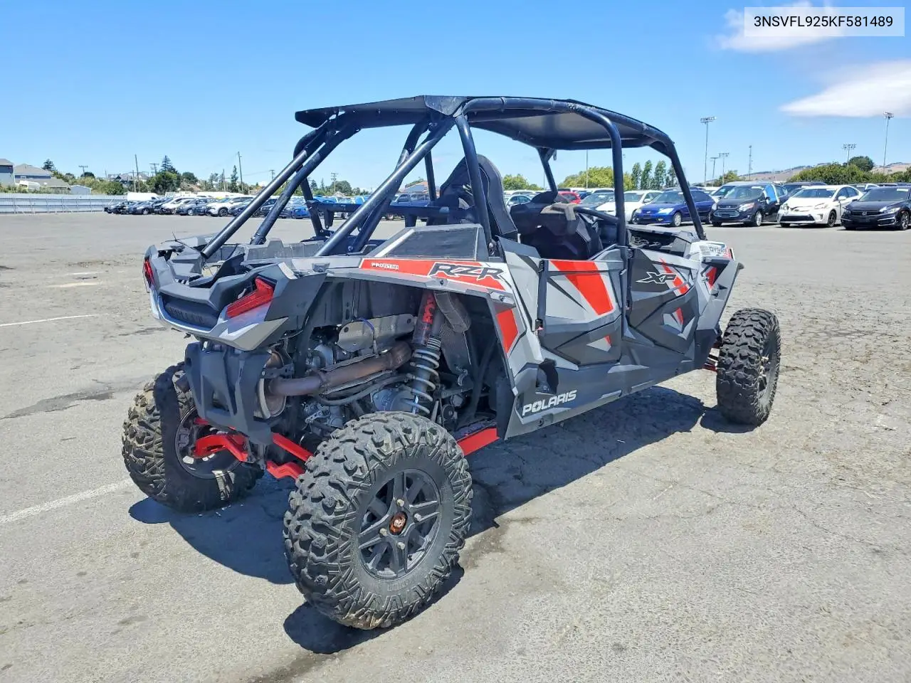 2019 Polaris Rzr Xp Turbo Dynamix Utility Vehicle VIN: 3NSVFL925KF581489 Lot: 59129316