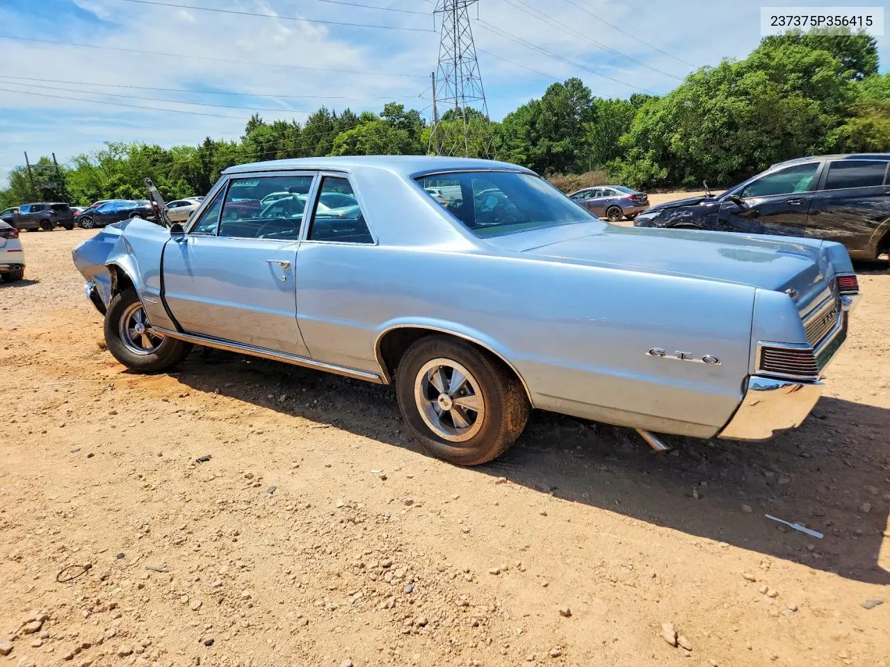 1965 Pontiac Gto VIN: 237375P356415 Lot: 57309406