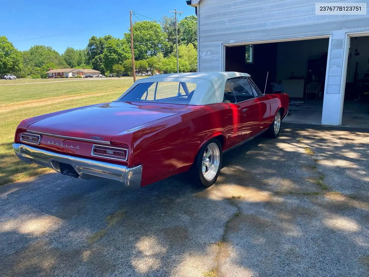 1967 Pontiac Lemans Convertible VIN: 237677B123751 Lot: 52601836