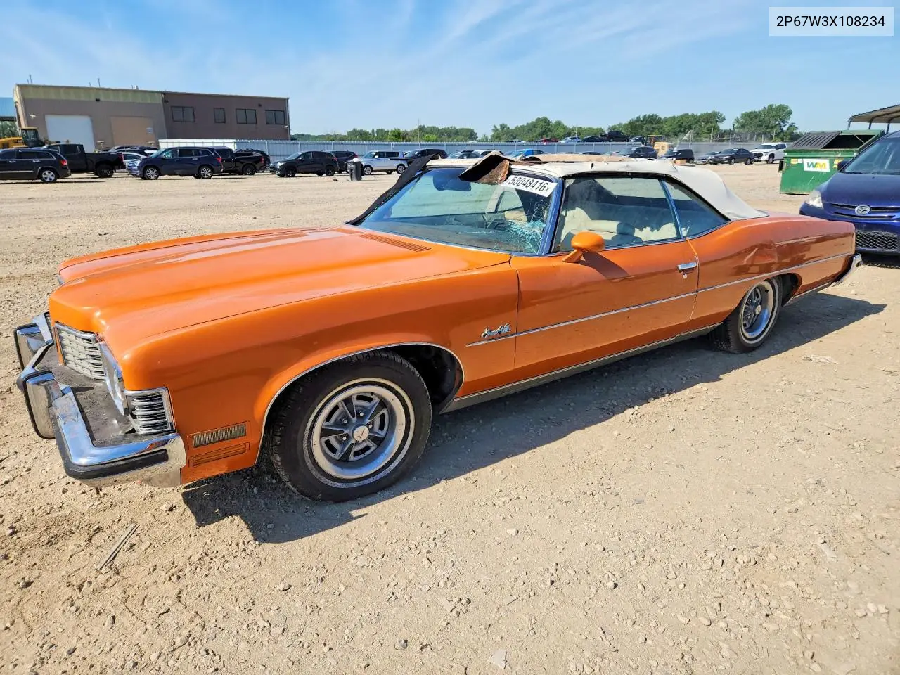 1973 Pontiac Grandville VIN: 2P67W3X108234 Lot: 58048416