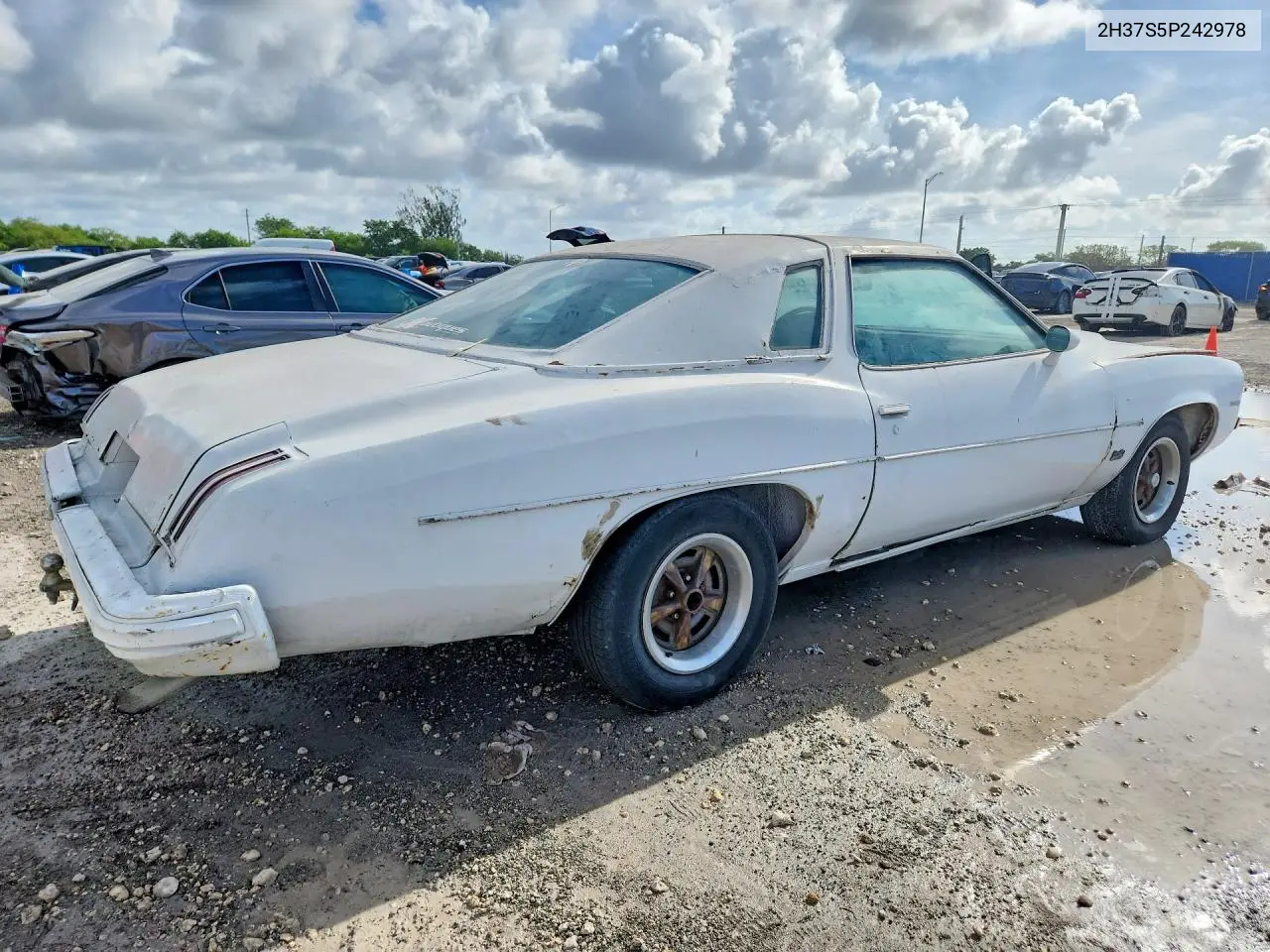 1975 Pontiac Grand Am VIN: 2H37S5P242978 Lot: 54433256