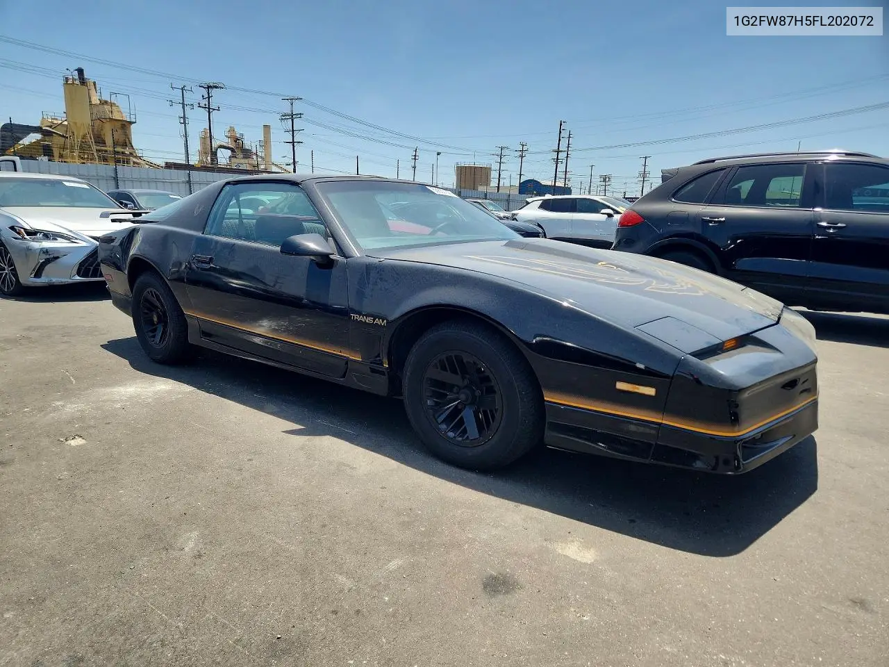 1985 Pontiac Firebird Trans Am VIN: 1G2FW87H5FL202072 Lot: 56657146