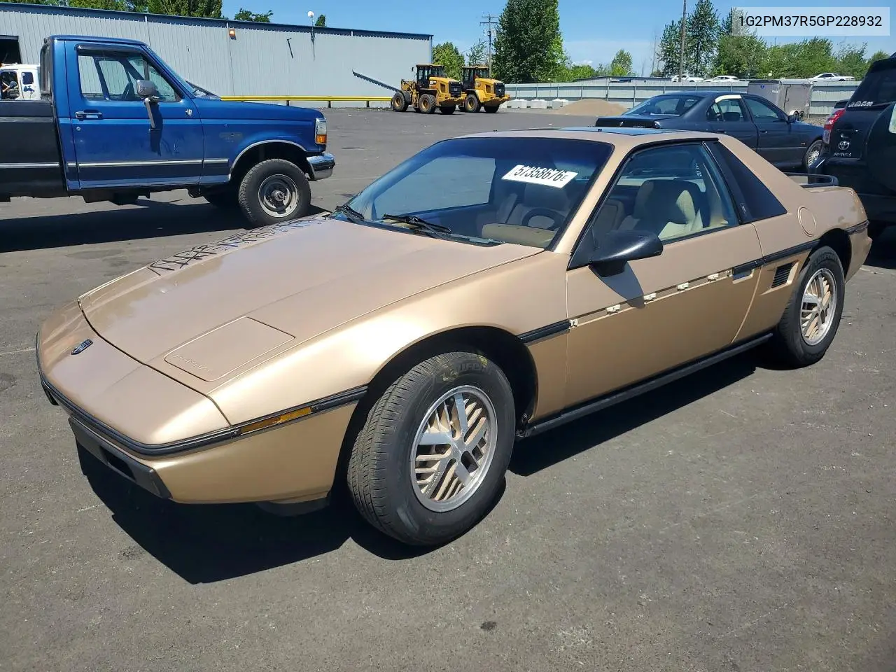 1986 Pontiac Fiero Sport