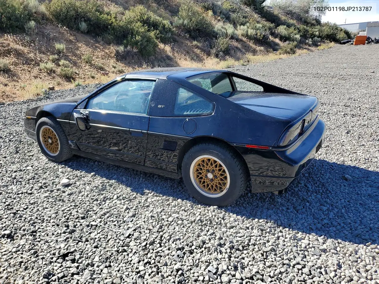 1988 Pontiac Fiero Gt VIN: 1G2PG1198JP213787 Lot: 58849516