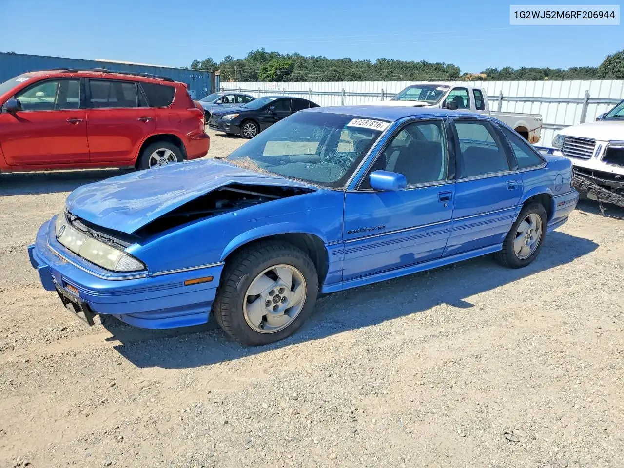 1994 Pontiac Grand Prix Se VIN: 1G2WJ52M6RF206944 Lot: 57237816