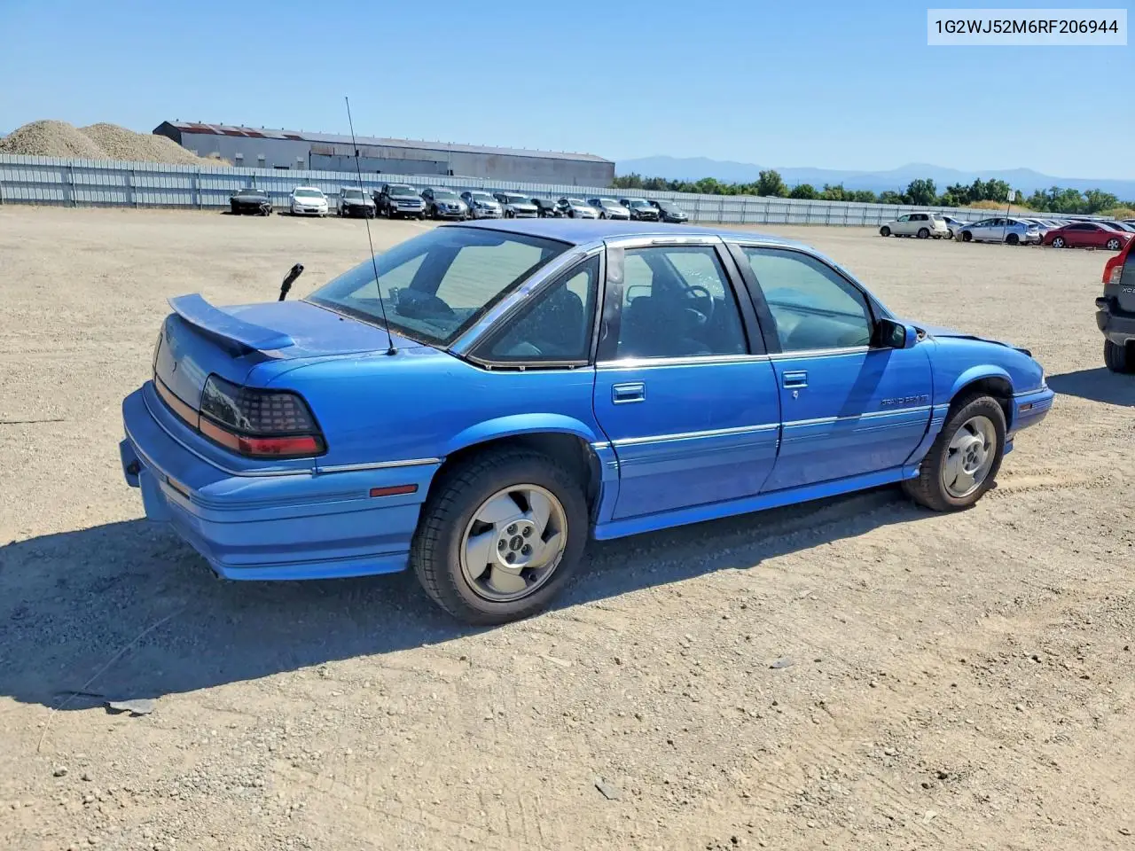 1994 Pontiac Grand Prix Se VIN: 1G2WJ52M6RF206944 Lot: 57237816