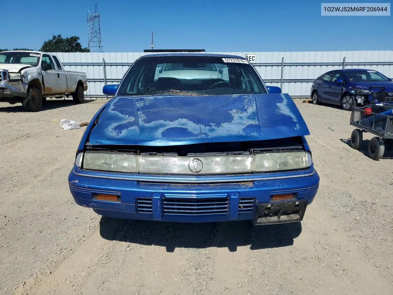 1994 Pontiac Grand Prix Se VIN: 1G2WJ52M6RF206944 Lot: 57237816
