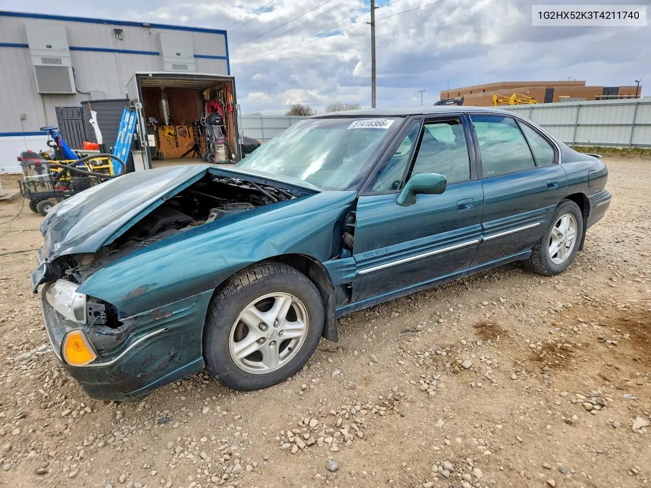 1996 Pontiac Bonneville Se VIN: 1G2HX52K3T4211740 Lot: 51418366