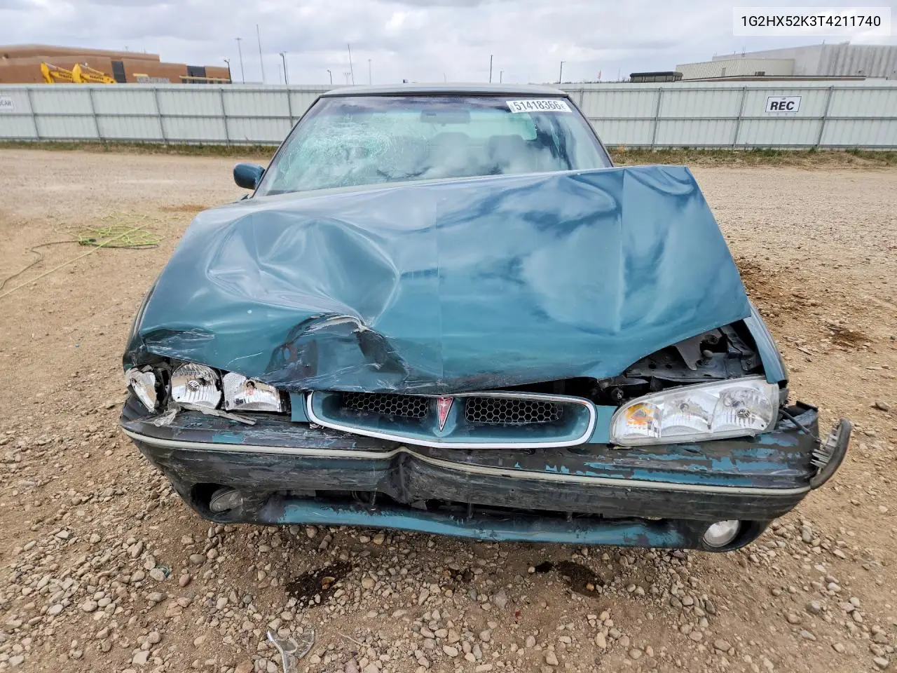 1996 Pontiac Bonneville Se VIN: 1G2HX52K3T4211740 Lot: 51418366
