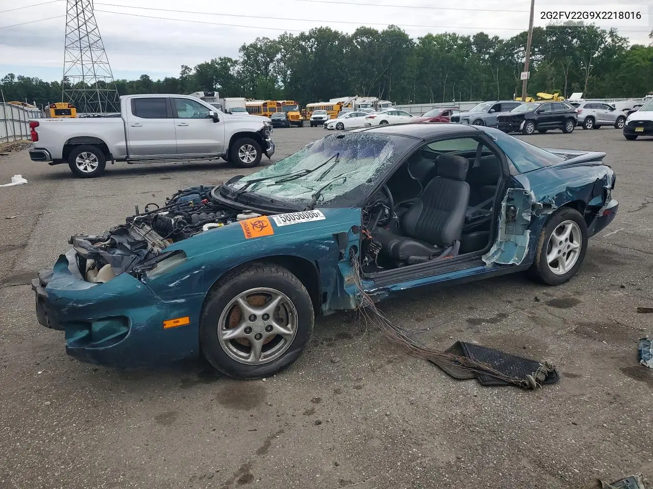 1999 Pontiac Firebird Formula VIN: 2G2FV22G9X2218016 Lot: 58056086