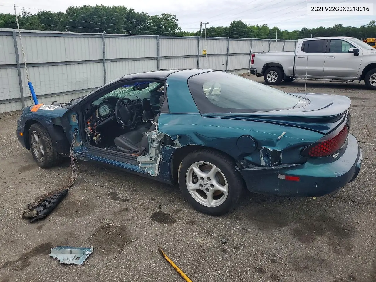 1999 Pontiac Firebird Formula VIN: 2G2FV22G9X2218016 Lot: 58056086
