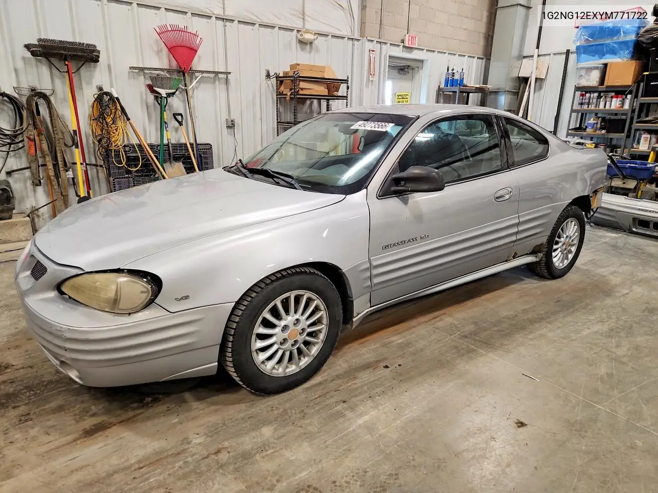 2000 Pontiac Grand Am Se2 VIN: 1G2NG12EXYM771722 Lot: 49273566