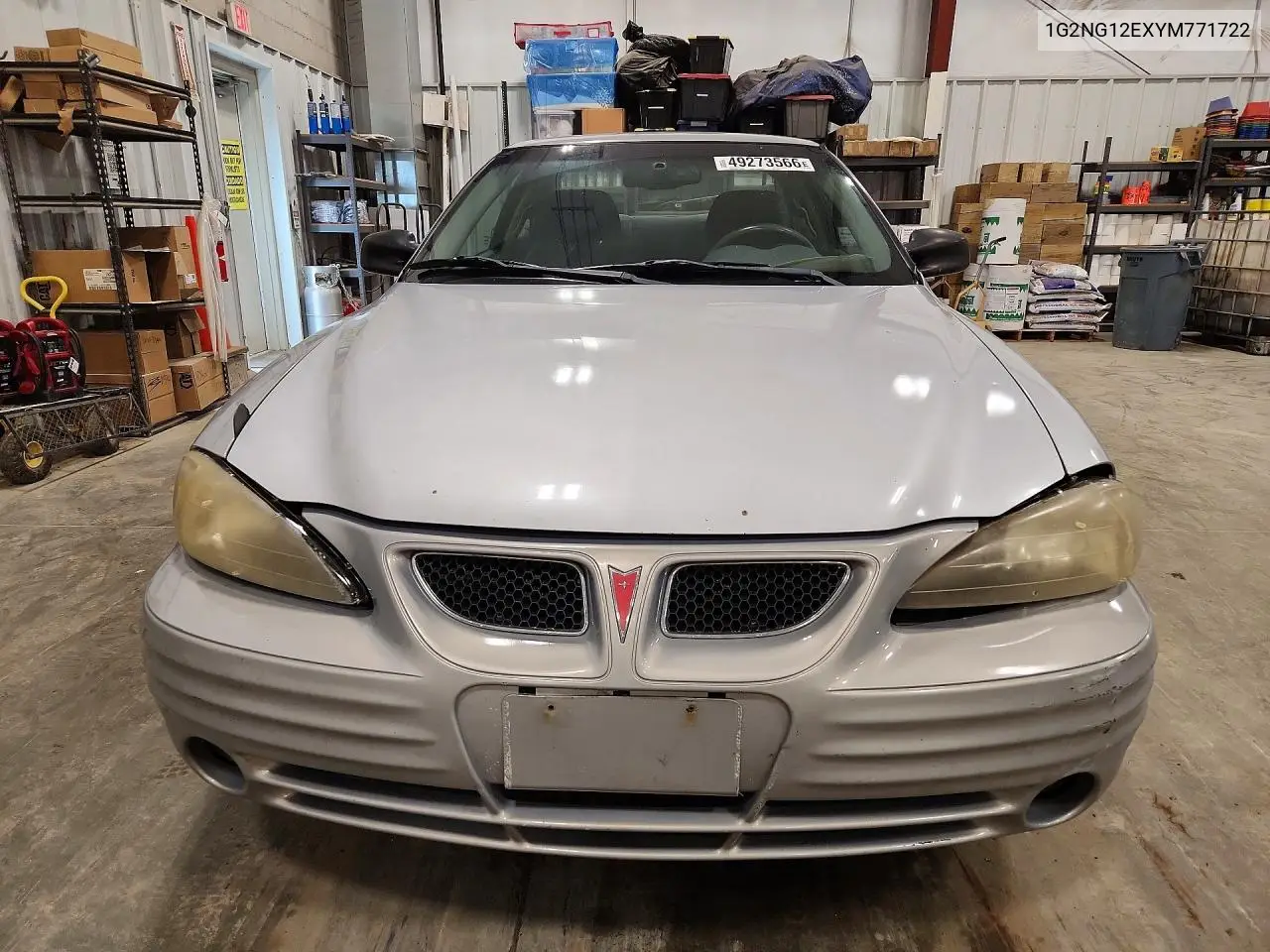 2000 Pontiac Grand Am Se2 VIN: 1G2NG12EXYM771722 Lot: 49273566
