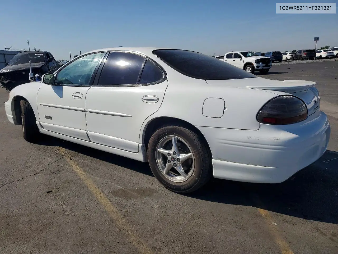 2000 Pontiac Grand Prix Gtp VIN: 1G2WR5211YF321321 Lot: 53241366