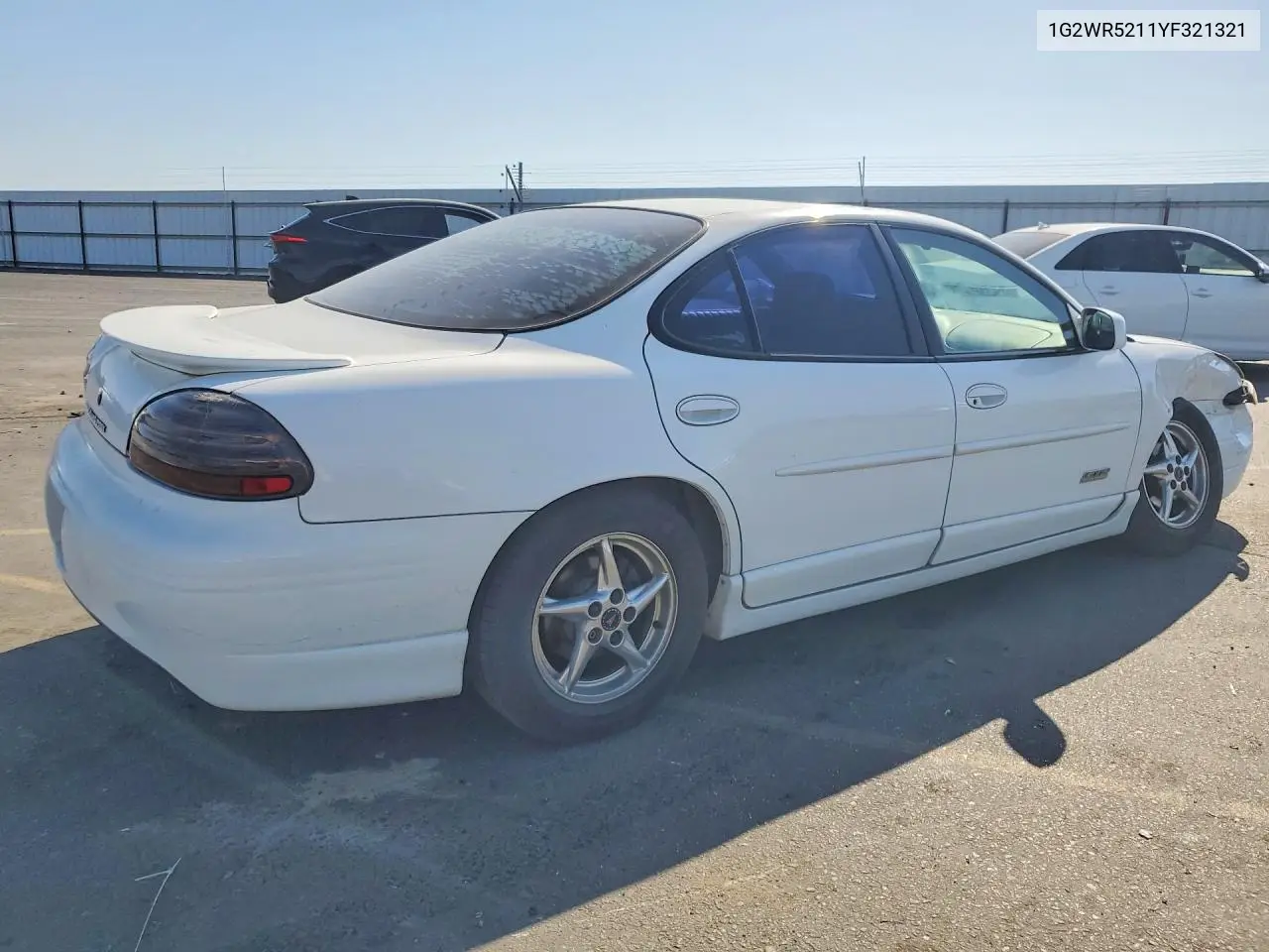 2000 Pontiac Grand Prix Gtp VIN: 1G2WR5211YF321321 Lot: 53241366