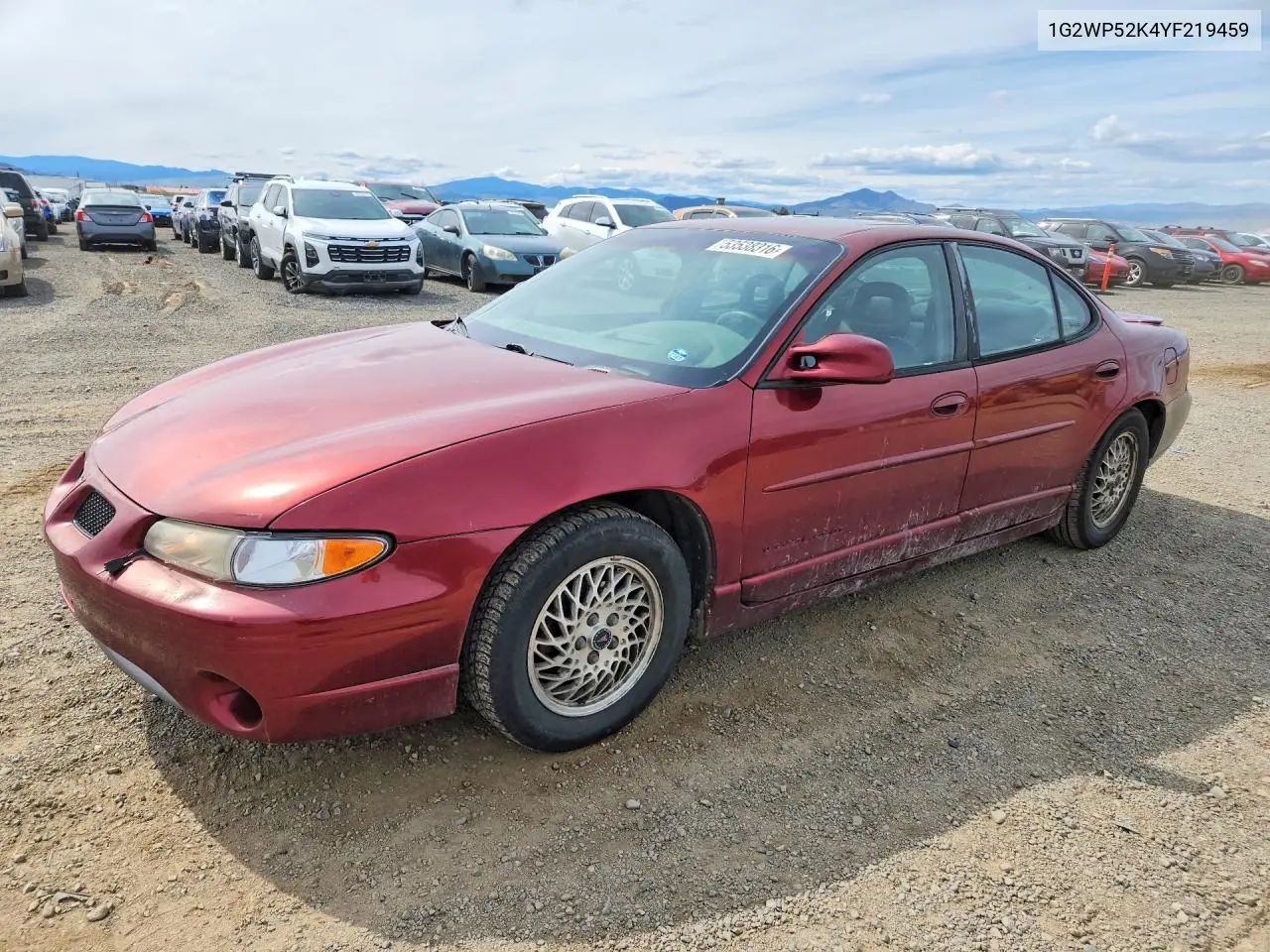 2000 Pontiac Grand Prix Gt