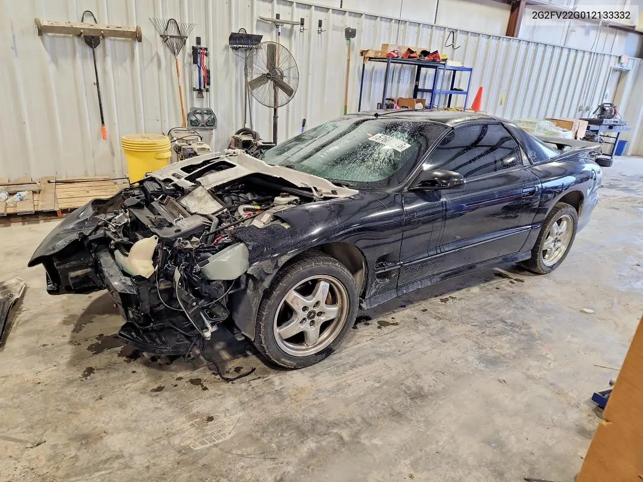 2001 Pontiac Firebird VIN: 2G2FV22G012133332 Lot: 57688096