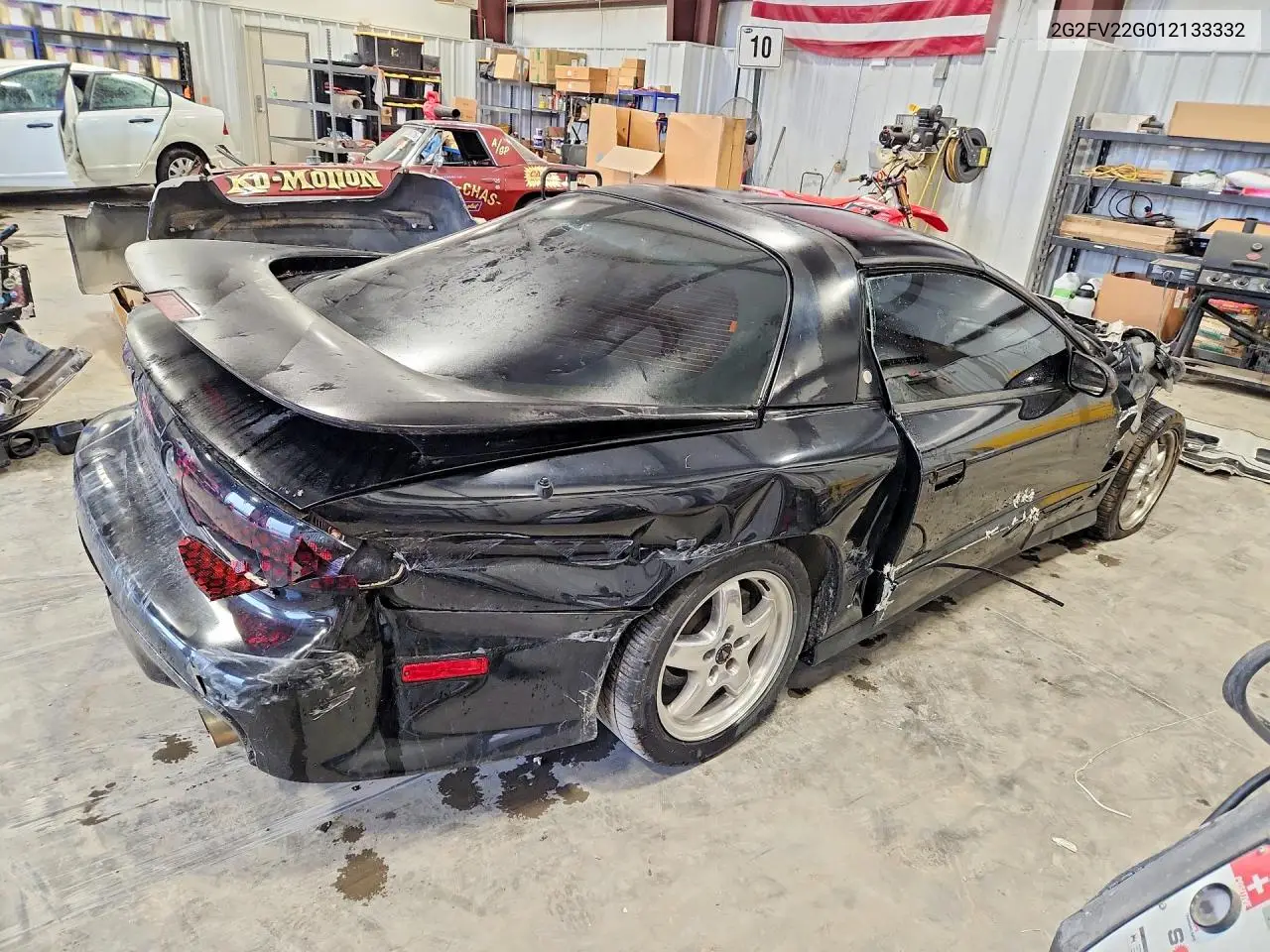 2001 Pontiac Firebird VIN: 2G2FV22G012133332 Lot: 57688096