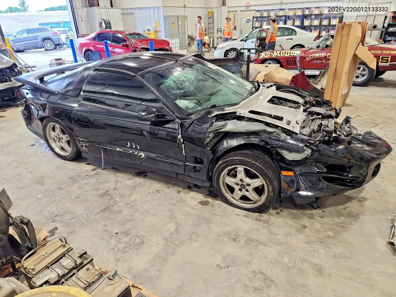 2001 Pontiac Firebird VIN: 2G2FV22G012133332 Lot: 57688096